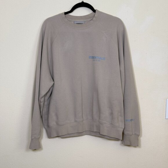 Essentials Sweater Fear Of God FOG crewneck Sand Medium - Picture 1 of 8